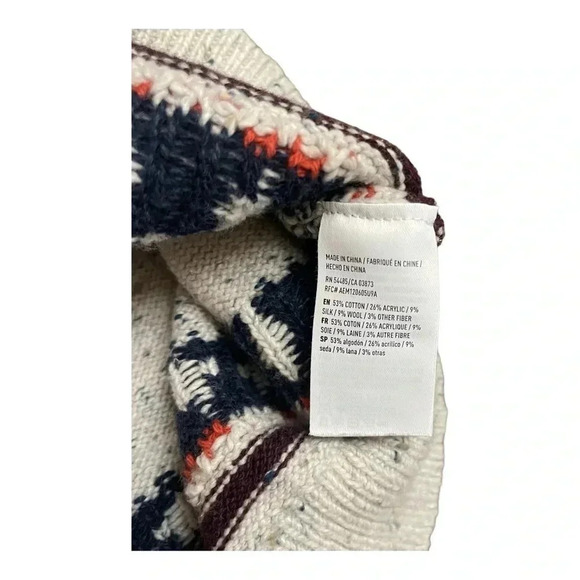 American Eagle Outfitters Cotton Blend Crew Neck Pull Over Sweater Mens Size LT - Picture 5 of 10